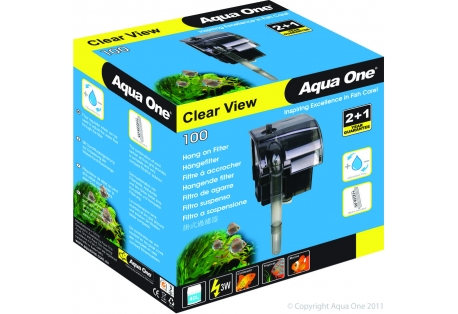 Aqua one Hang on Filter Clear View 100